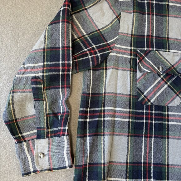 VTG Northwest Territory Flannel Shirt Men 2XL Plaid Outdoor Cabincore Grunge 90s - Picture 4 of 16